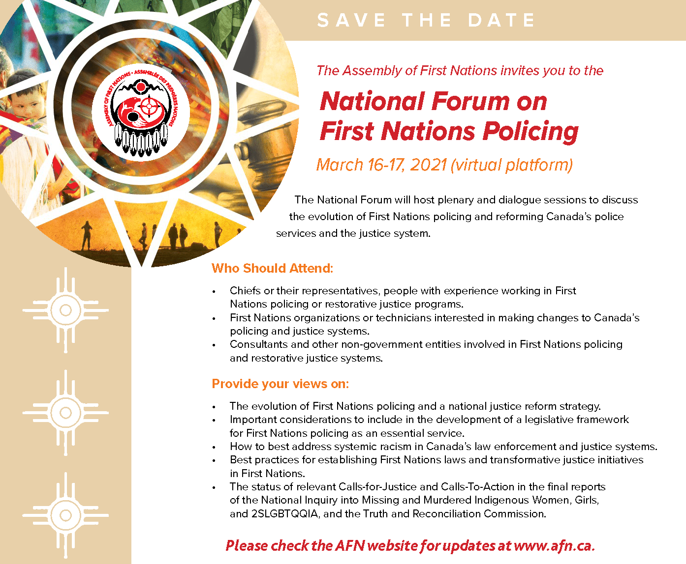 AFN forum policing