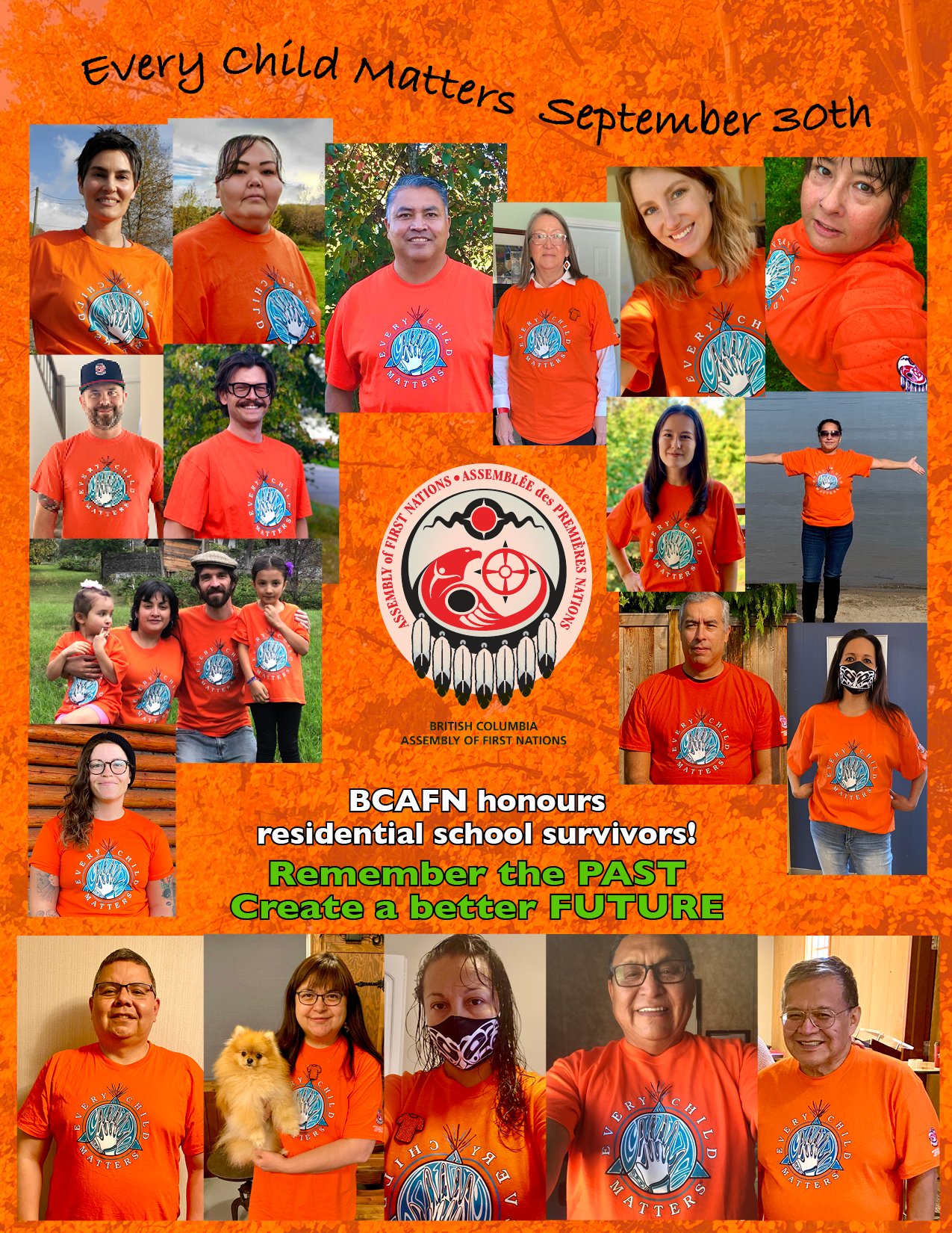 BCAFN Solidarity Orange Shirt Day