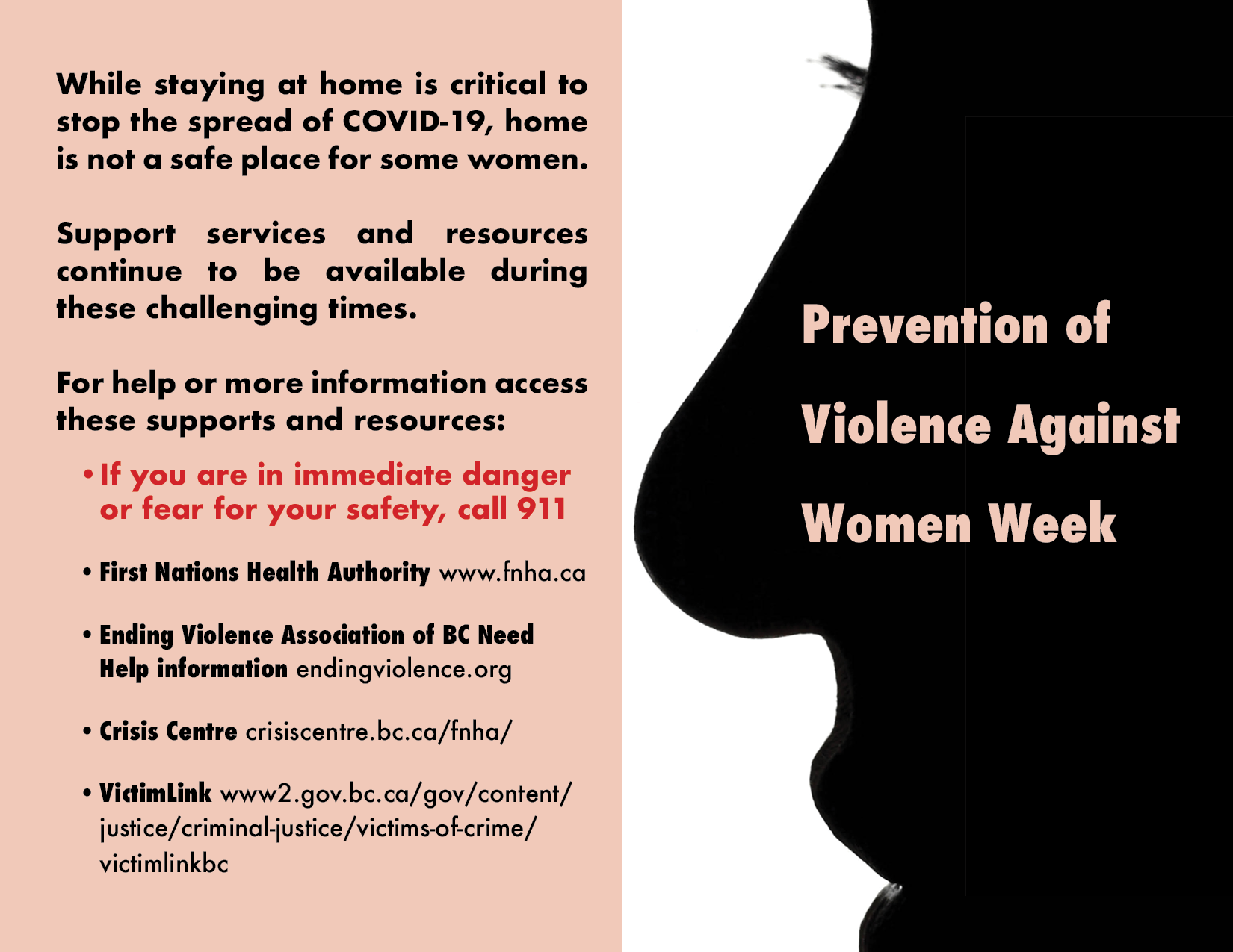 Supports and Resources Violence Towards Women