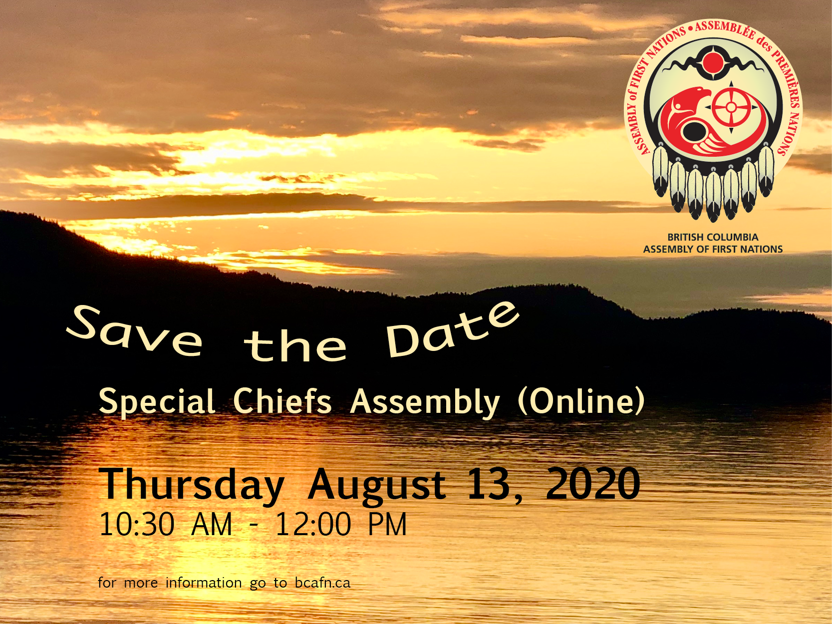 Save the Date SCA August2020