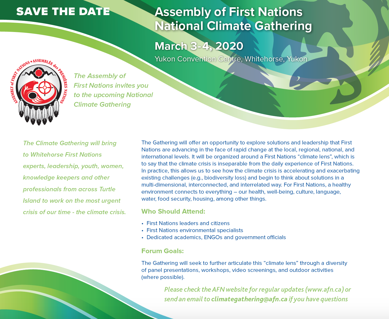 AFN National Climate Gathering
