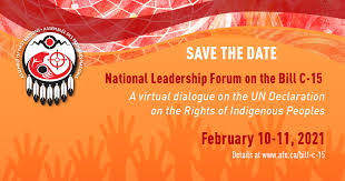 Save the date - AFN National Leadership Forum Bill C-15